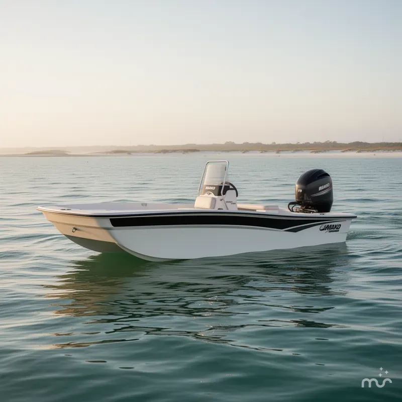 Slide: The Image of Mako MAKO PRO SKIFF 17CC W/75HP 2023 - 4