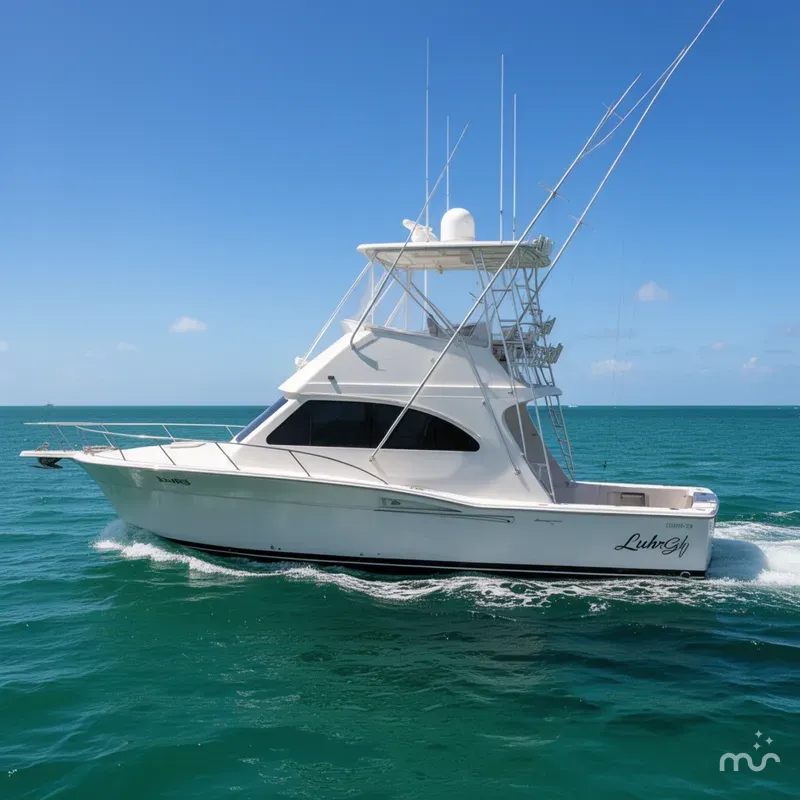 Slide: The Image of Luhrs 34 Convertible 2001 - 0