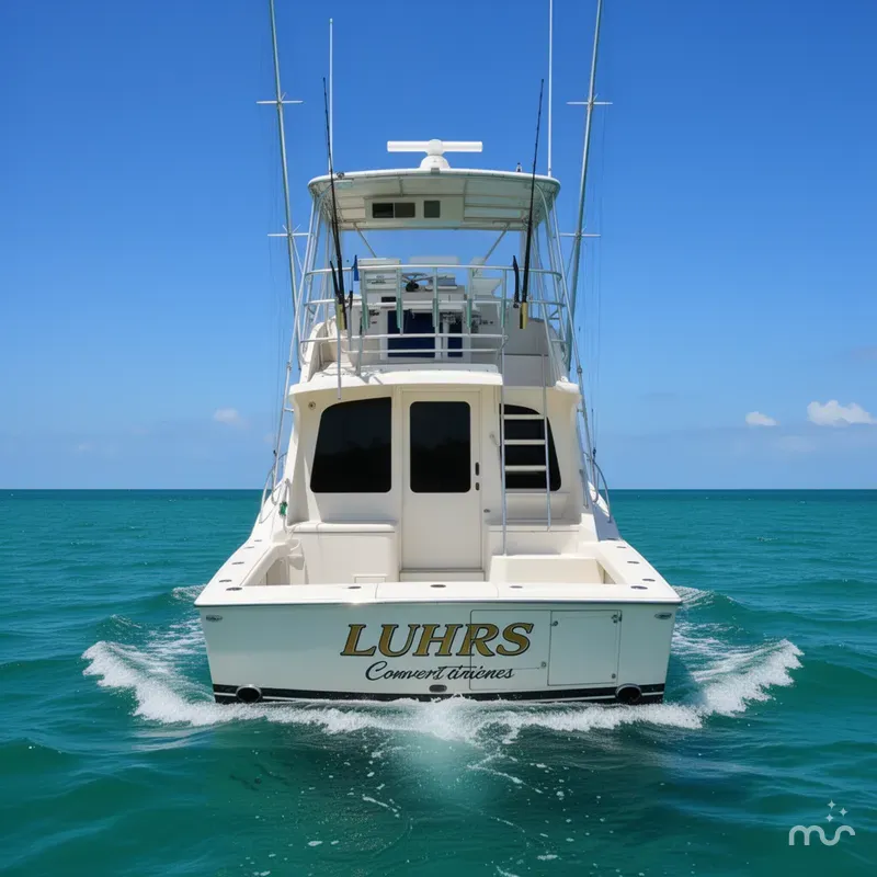 Slide: The Image of Luhrs 34 Convertible 2001 - 2