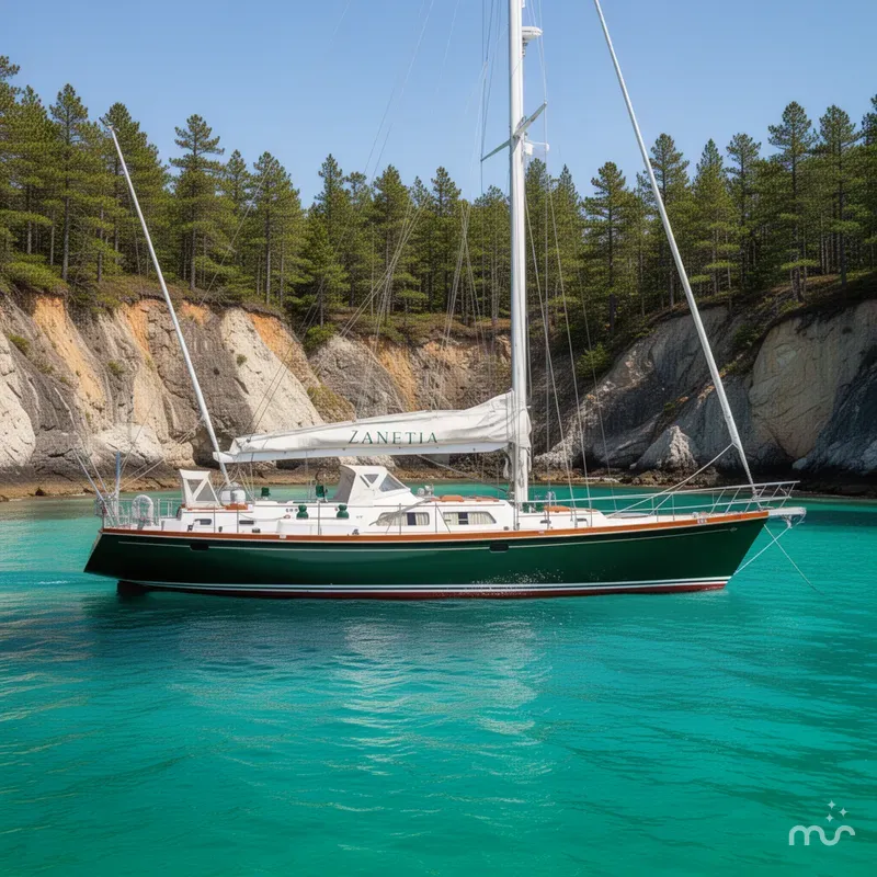 Slide: The Image of Hinckley Yachts Sou'wester 59 2001 - 2