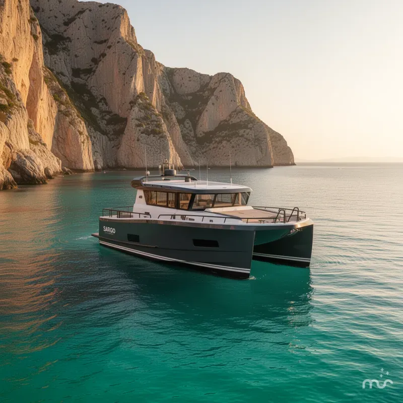 Slide: The Image of Sargo 45 Cat A or B 2027 - 2