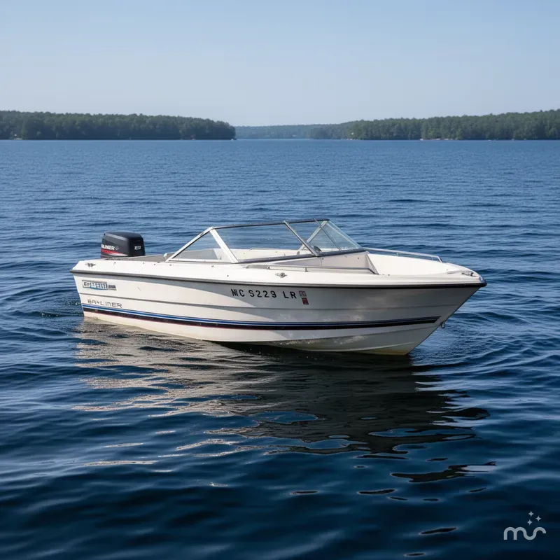 Slide: The Image of Bayliner 16 CAPRI OPEN BOW 1984 - 0