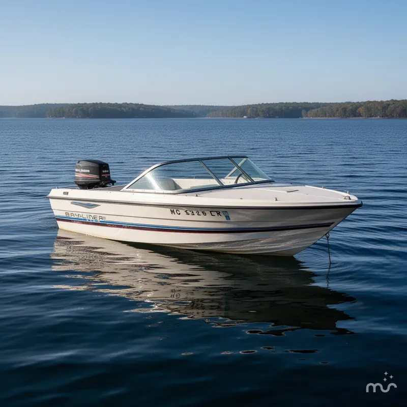 Slide: The Image of Bayliner 16 CAPRI OPEN BOW 1984 - 1