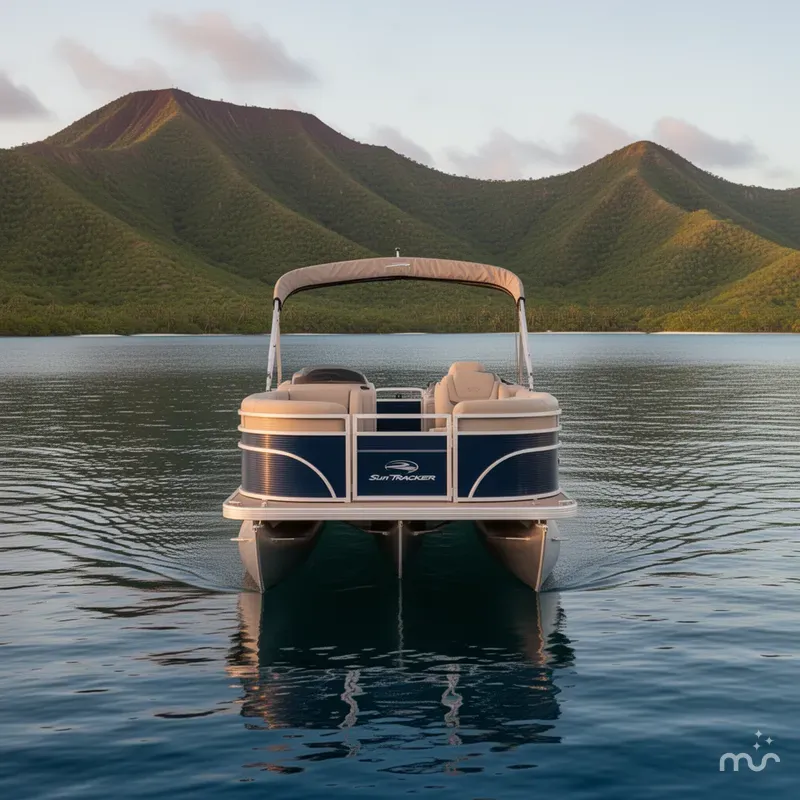 Slide: The Image of Sun Tracker Fishin' Barge 20 DLX 2024 - 3