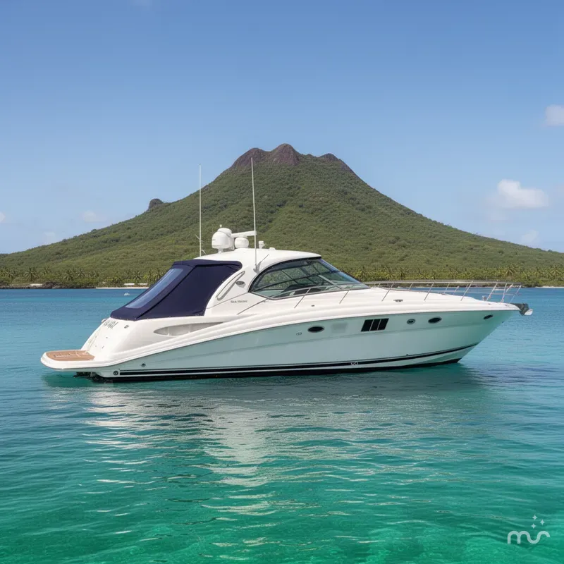 Slide: The Image of Sea Ray 44 Sundancer 2006 - 2