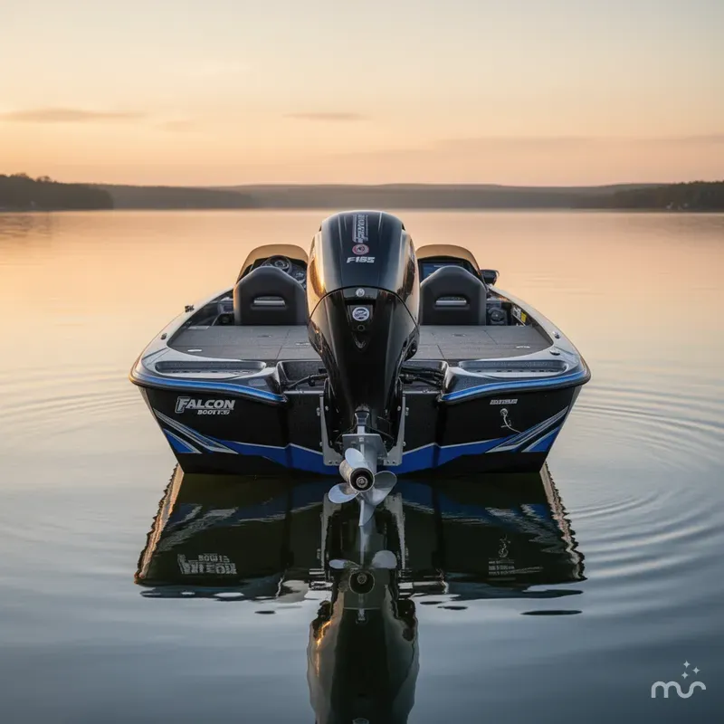 Slide: The Image of Falcon Boats F185 2023 - 3