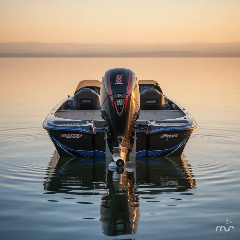 Slide: The Image of Falcon Boats F185 2023 - 4