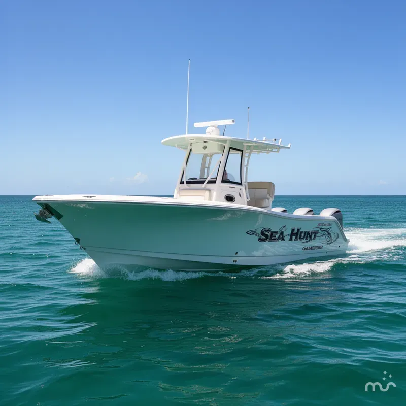 Slide: The Image of Sea Hunt Gamefish 27 Coffin Box 2024 - 0