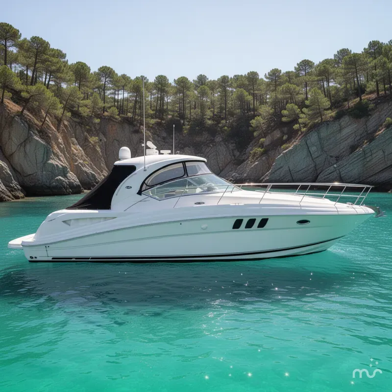 Slide: The Image of Sea Ray 40 Sundancer 2009 - 2