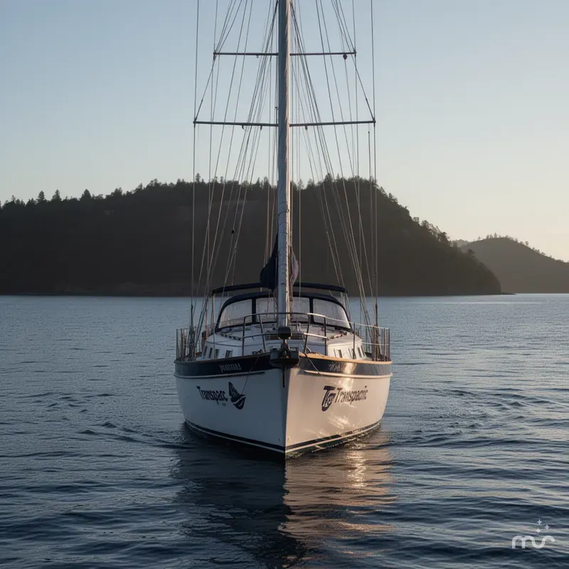 Slide: The Image of Transpacific Marine Transpac 49 MKII 1980 - 1