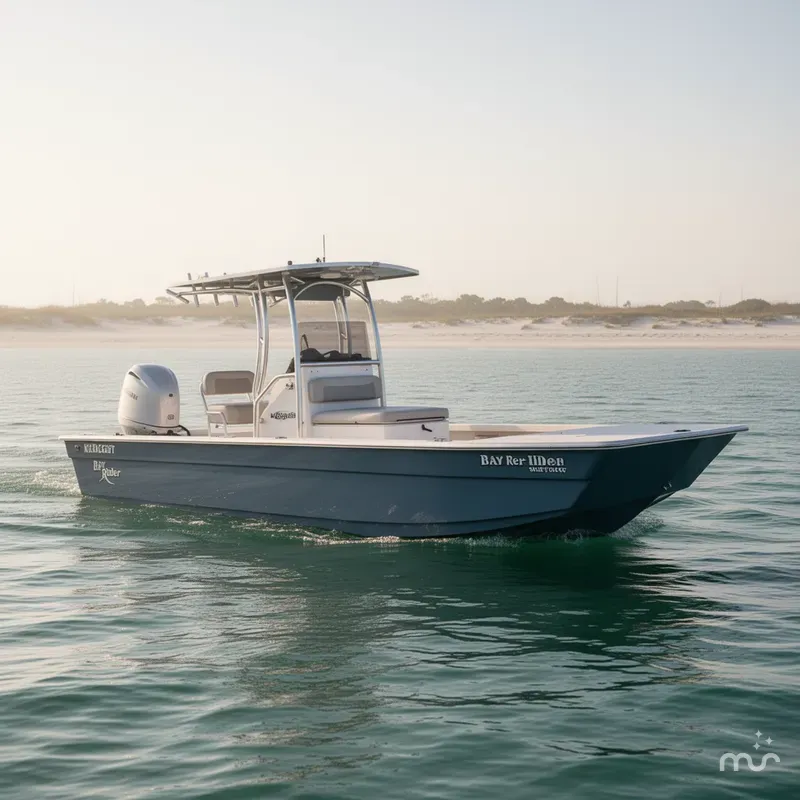 Slide: The Image of KenCraft Bay Rider Skiff 2460 2024 - 0
