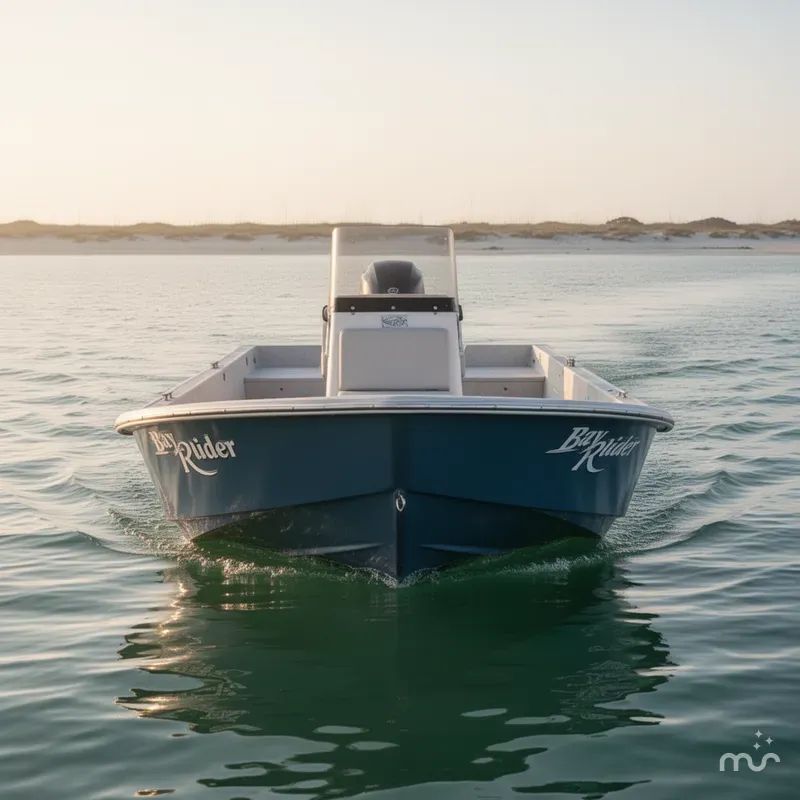 Slide: The Image of KenCraft Bay Rider Skiff 2460 2024 - 1
