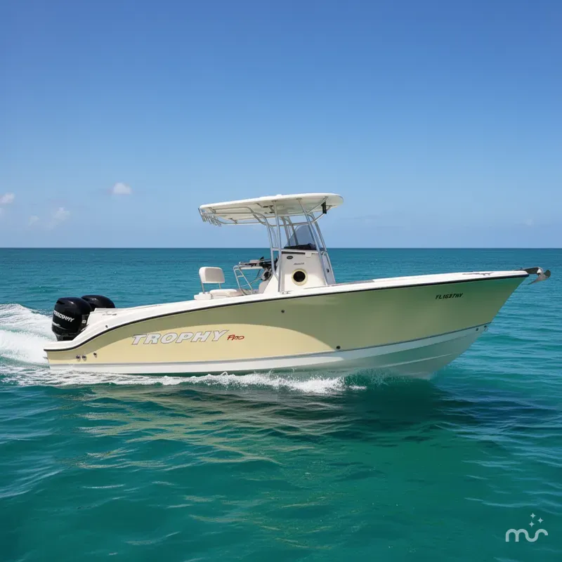 Slide: The Image of Trophy 2503 Center Console 2008 - 0