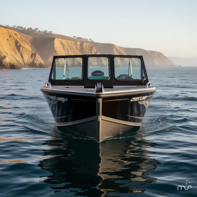 Slide: The Image of Crestliner 1850 Commander Elite w/ 115HP Mercury! 2024 - 0