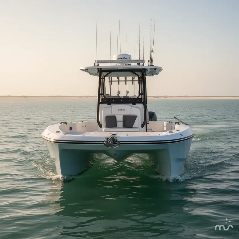 Slide: The Image of Sea Cat 26 Hybrid Catamaran 2025 - 1