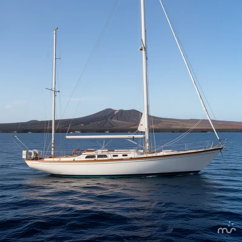 Slide: The Image of Hinckley Yachts Sou'wester Yawl 1977 - 2