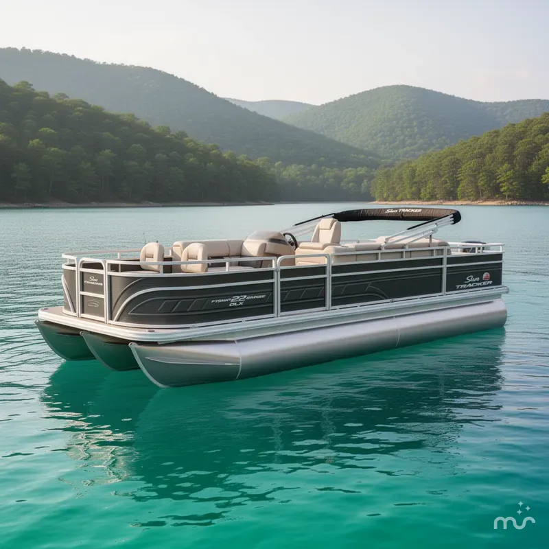 The Image of Sun Tracker Fishin' Barge 22 DLX 2024 - 0