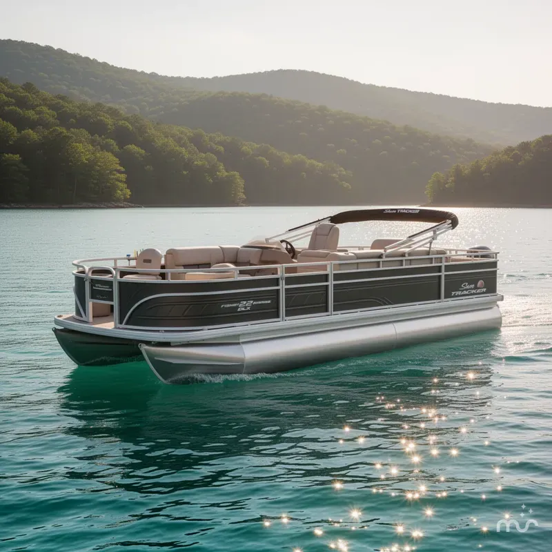 Slide: The Image of Sun Tracker Fishin' Barge 22 DLX 2024 - 4