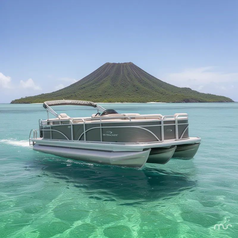 The Image of Sun Tracker Fishin' Barge 22 DLX 2024 - 0