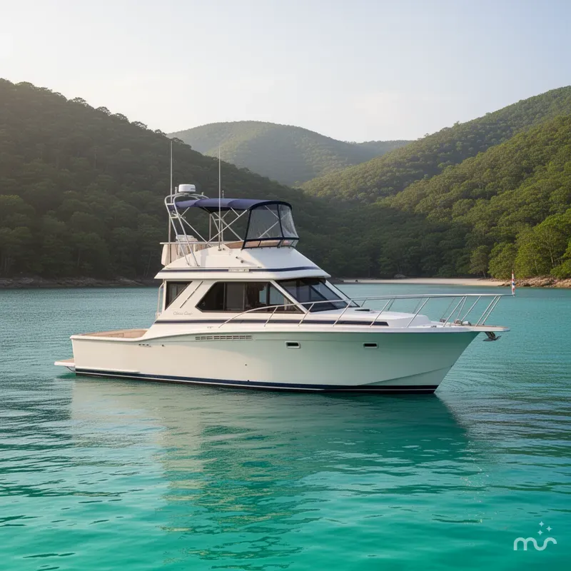 Slide: The Image of Chris-Craft 392 Commander 1988 - 2