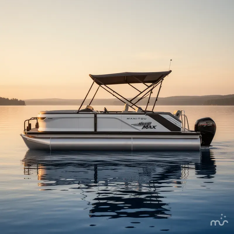 Slide: The Image of Manitou Cruise 22 Max Switchback V-Toon 2024 - 0