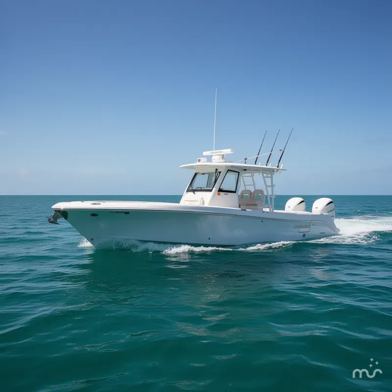 Slide: The Image of Everglades 355 Center Console 2019 - 0