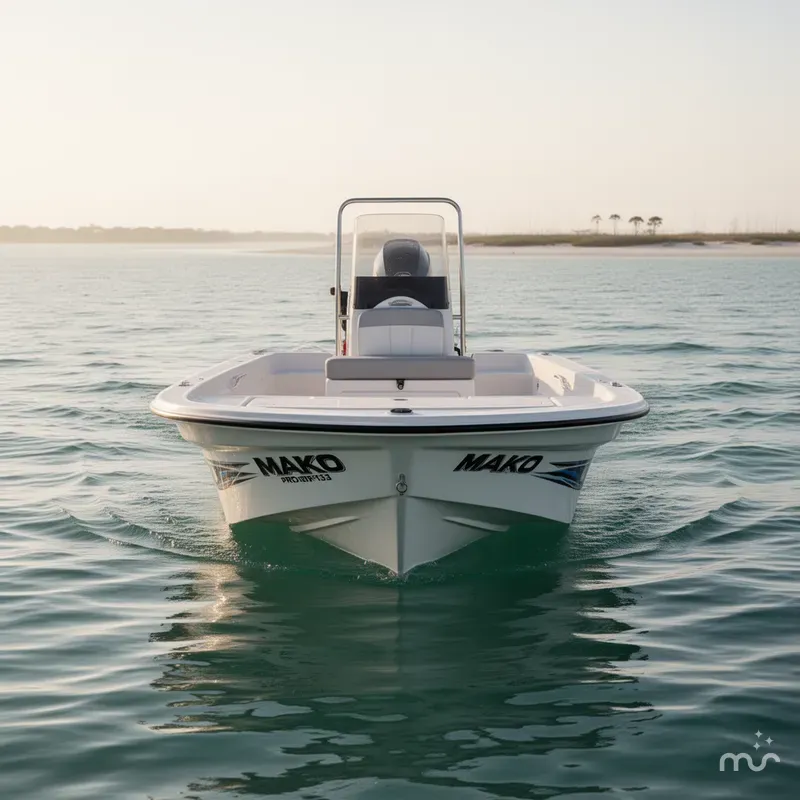Slide: The Image of Mako MAKO PRO SKIFF 13 CC W/40HP 2024 - 1
