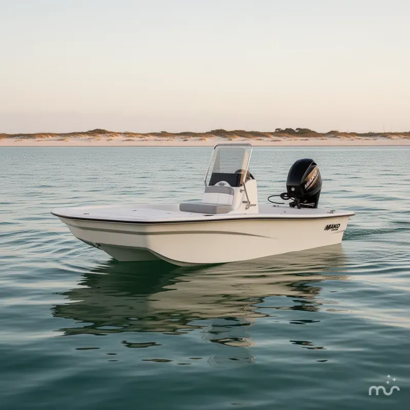 Slide: The Image of Mako MAKO PRO SKIFF 13 CC W/40HP 2024 - 4