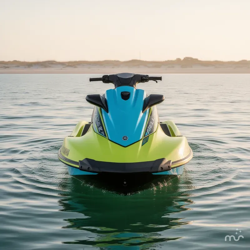 Slide: The Image of Yamaha EX DELUXE-LIME YELLOW/CYA 2024 - 2