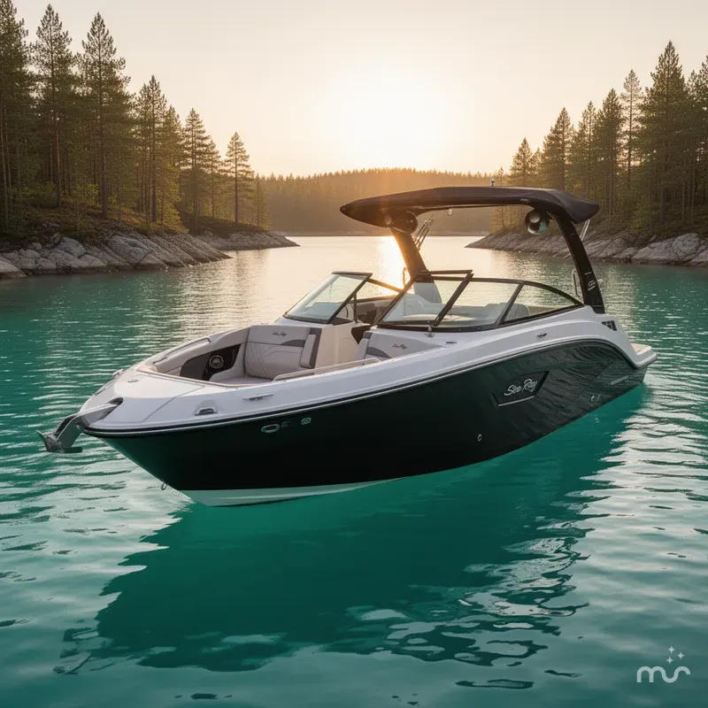 Slide: The Image of Sea Ray SLX 260 Surf 2024 - 2