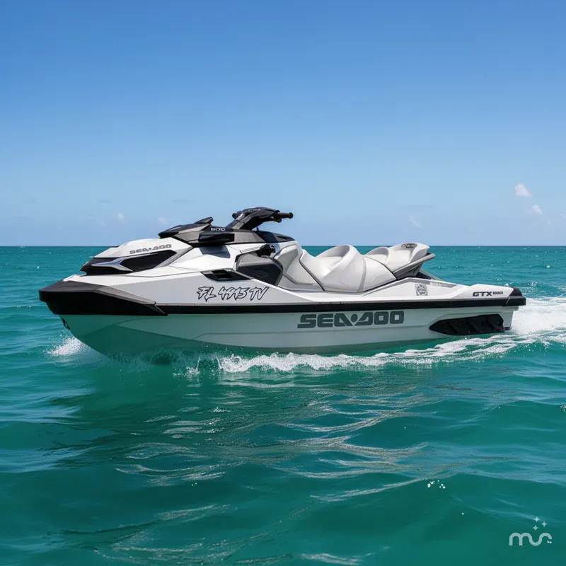 Slide: The Image of Sea-Doo PWC GTX LTD 300 AUD WH IBR IDF 24 2024 - 0