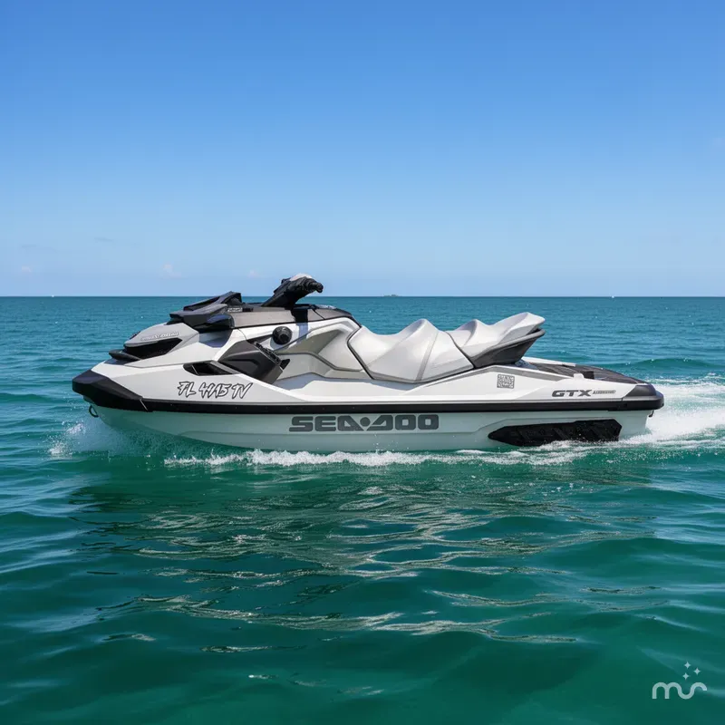 Slide: The Image of Sea-Doo PWC GTX LTD 300 AUD WH IBR IDF 24 2024 - 2