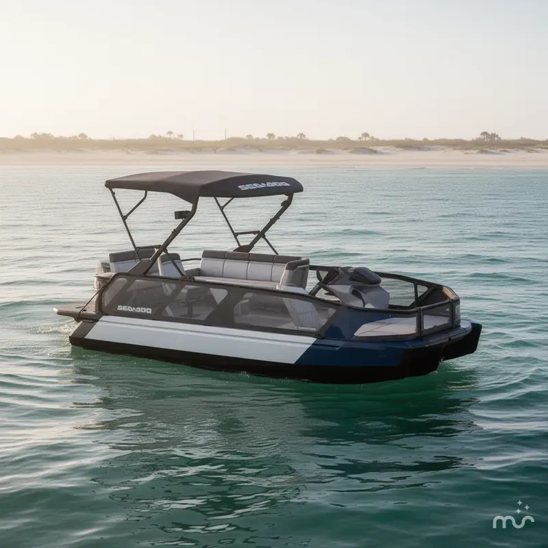 Slide: The Image of Sea-Doo Switch® Sport 21 - 230 hp Galvanized 2024 - 2
