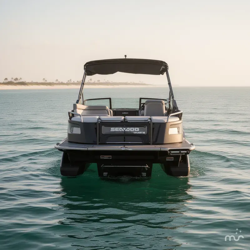 Slide: The Image of Sea-Doo Switch® Cruise 18 - 230 hp Galvanized 2024 - 2