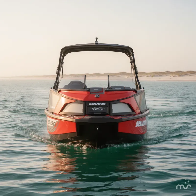 Slide: The Image of Sea-Doo Switch® Cruise 18 - 230 hp Galvanized 2024 - 3