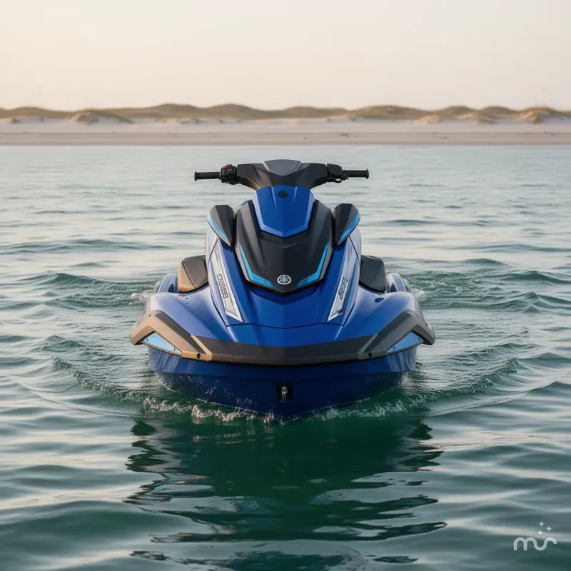 Slide: The Image of Yamaha FX CRUISER HO W/AUDIO-DEEPWATER BLUE 2024 - 1