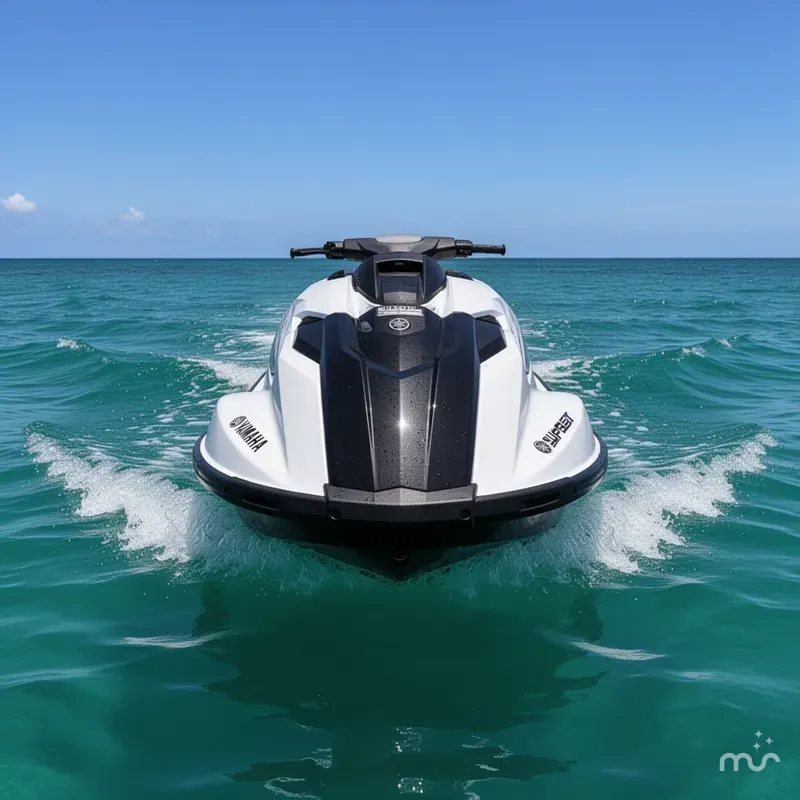 Slide: The Image of Yamaha SUPERJET (WHITE) 2024 - 3