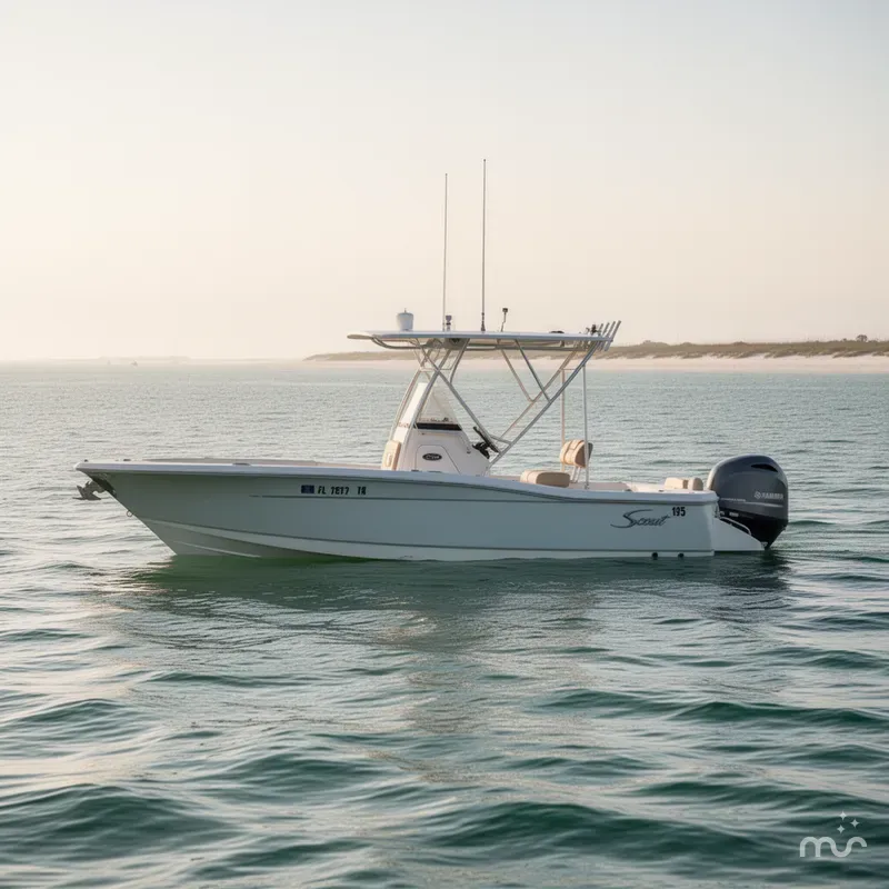 Slide: The Image of Scout 195 Sportfish 2021 - 2