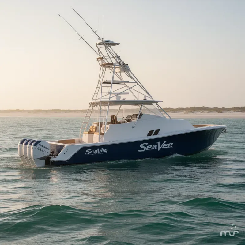 Slide: The Image of SeaVee 430 Fish Around 2016 - 0