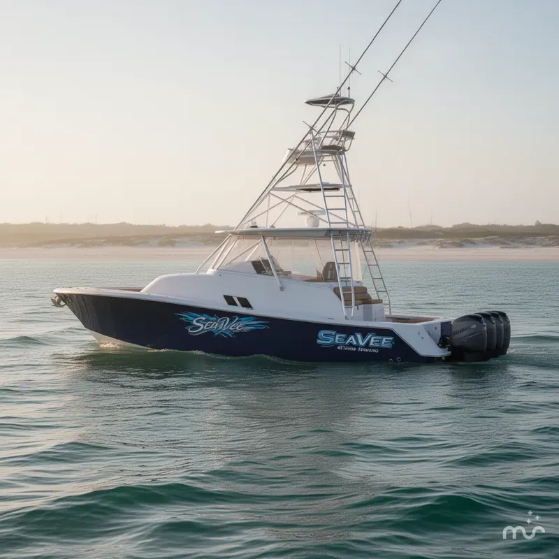 Slide: The Image of SeaVee 430 Fish Around 2016 - 1