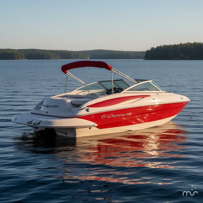 Slide: The Image of Crownline Boats 200 LS Runabout With 220HP 5.0L Mercruiser V8 I/O 2008 - 2