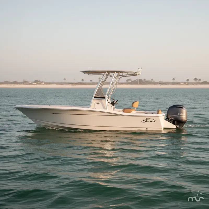 Slide: The Image of Scout 195 Sportfish 2022 - 2