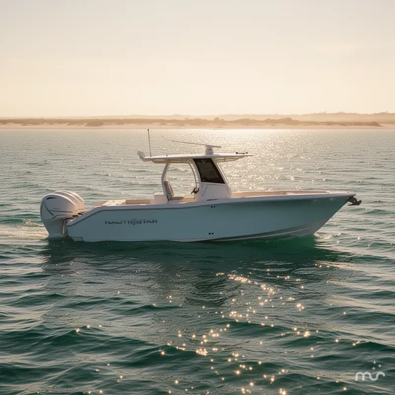 Slide: The Image of NauticStar 332 OS 2025 - 2