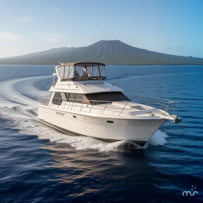 The Image of Carver Yachts 440 Aft Cabin Motor Yacht 1996 - 0