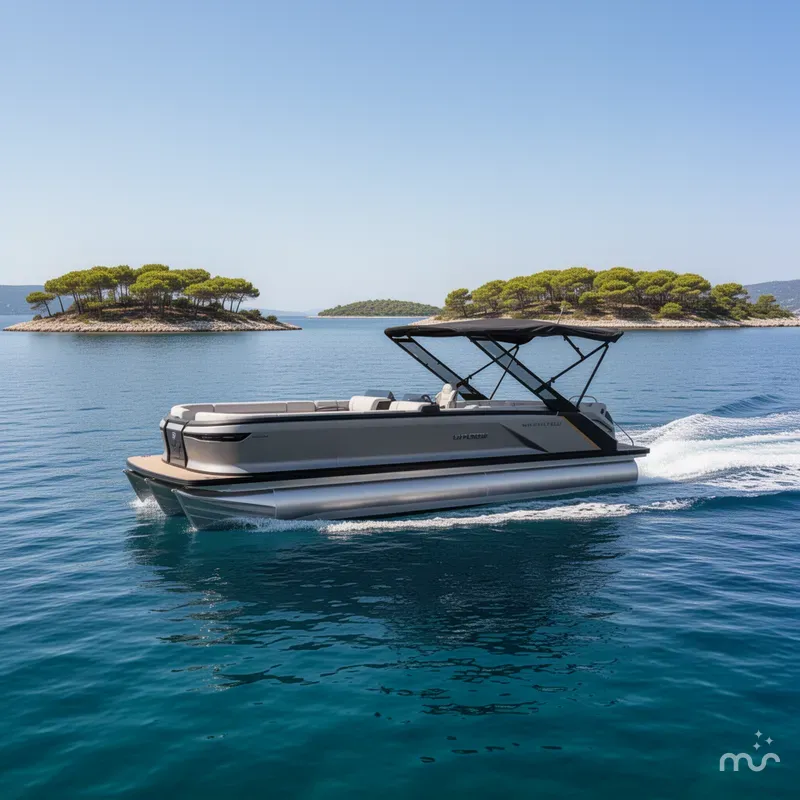 Slide: The Image of Manitou EXPLORE 26 SWITCHBACK SINGLE ENGINE VTOON 2024 - 2