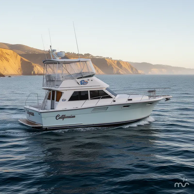 Slide: The Image of Californian Cockpit Motor Yacht 1987 - 0