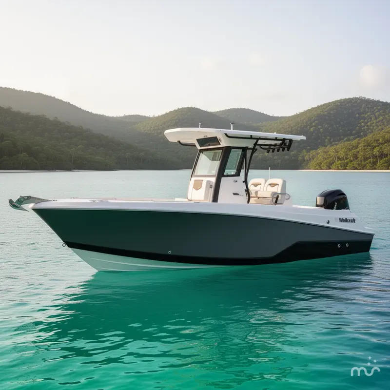 Slide: The Image of Wellcraft 243 Fisherman 2025 - 2