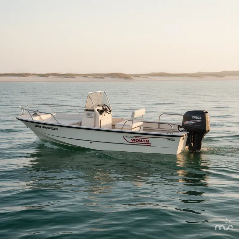 Slide: The Image of Boston Whaler 17 Montauk 1987 - 0