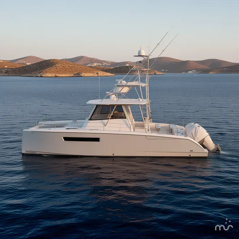 Slide: The Image of Invincible 40 Catamaran 2020 - 2