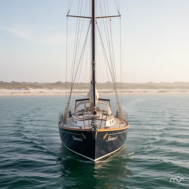 Slide: The Image of Stevens 47 Sail-Cutter 1981 - 2
